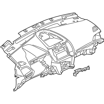 Ford GT4Z-5804320-EA Panel - Instrument