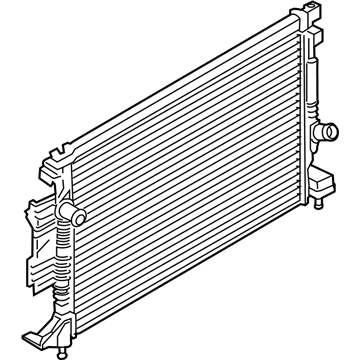 Lincoln Radiator - FV4Z-8005-A