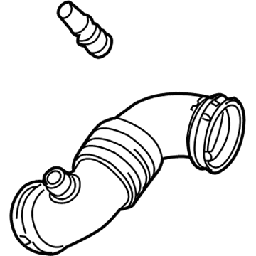 Ford Escape Air Intake Coupling - 9L8Z-9B659-D