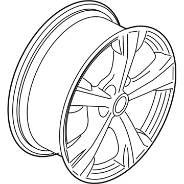 Ford GJ5Z-1007-B Wheel Assembly