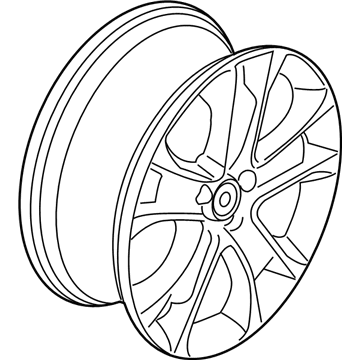 Ford GJ5Z-1007-A Wheel Assembly