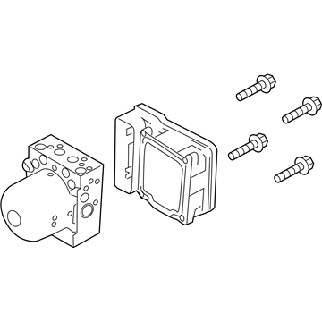 2015 Ford Focus ABS Control Module - F1FZ-2C405-D