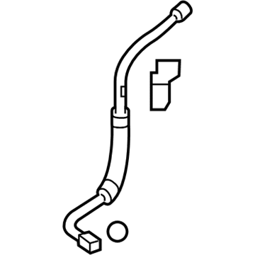 2013 Lincoln MKX A/C Hose - CT4Z-19835-H
