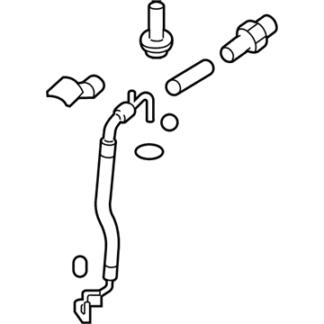 2013 Lincoln MKX A/C Hose - CT4Z-19972-D