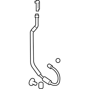 2012 Lincoln MKX A/C Hose - CT4Z-19972-B