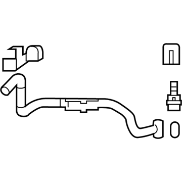 2014 Lincoln MKX A/C Hose - CT4Z-19835-F