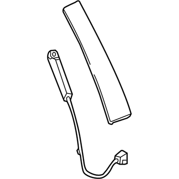 Ford FA1Z-5820554-AB Moulding - Door Outside