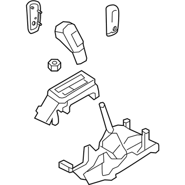 Ford 7A1Z-7210-D Lever - Gear Shift