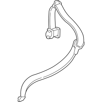 Ford 1W4Z-54611B68-AAC Seat Belt Assembly