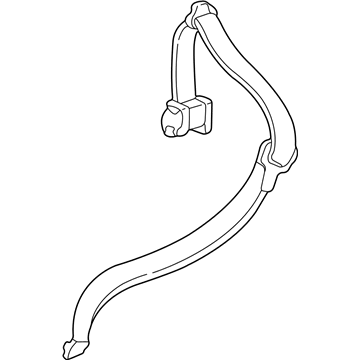 Ford 6W4Z-54611B68-AC Seat Belt Assembly