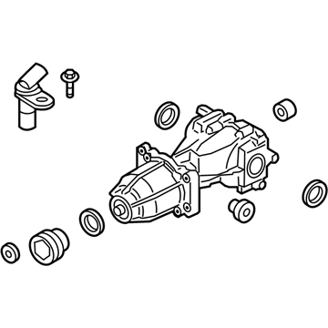 Ford K2GW-4000-ED AXLE ASY - REAR