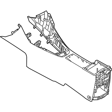 Ford F1EZ-58045A36-HC Panel Assembly - Console