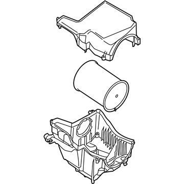 Ford CV6Z-9600-G Cleaner Assembly - Air