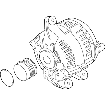 Ford FJ7Z-10346-C Alternator Assembly