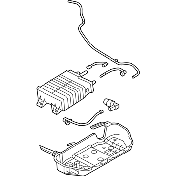 Ford BR3Z-9D653-A Cannister - Fuel Vapour Store