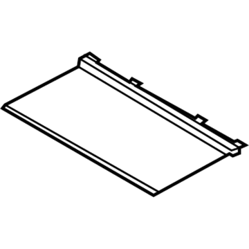 Ford DE9Z-78519A02-AB Rail - Sun Blind