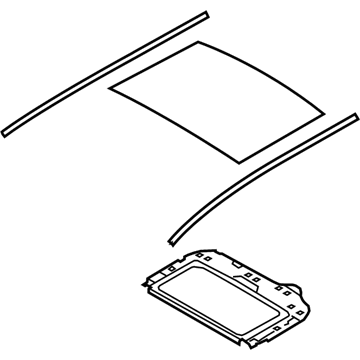 Lincoln MKT Sunroof - AE9Z-74500A18-D