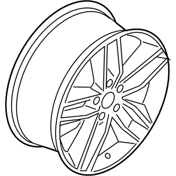 Ford KT4Z-1007-A Wheel Assembly