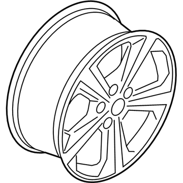 Ford FT4Z-1007-B Wheel Assembly