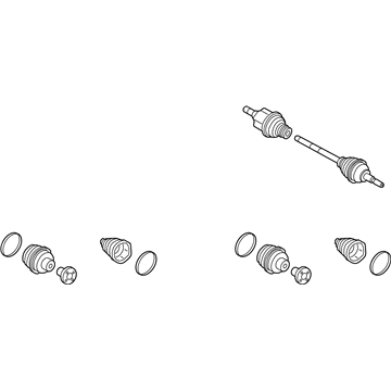 Ford Transit Connect Axle Shaft - KV6Z-3B437-F