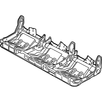 Ford CK4Z-9963160-T Frame And Spring - Rear Seat Cushion