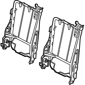 Ford BK3Z-99613A39-D Frame - Rear Seat Back Retaining