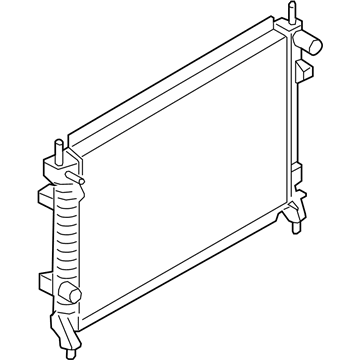 Ford FR3Z-8005-A Radiator Assembly