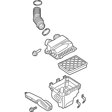 Ford GD9Z-9600-B Cleaner Assembly - Air