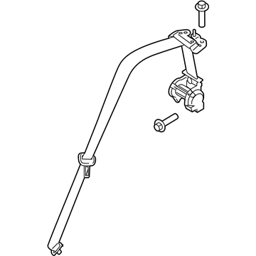 Ford FL3Z-15611B64-AC Seat Belt Assembly