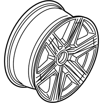 Ford JL3Z-1007-C Wheel Assembly