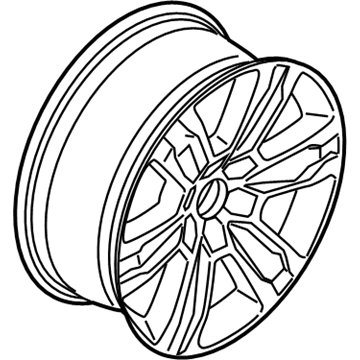 Ford FL3Z-1007-J Wheel Assembly