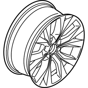 Ford FL3Z-1007-G Wheel Assembly