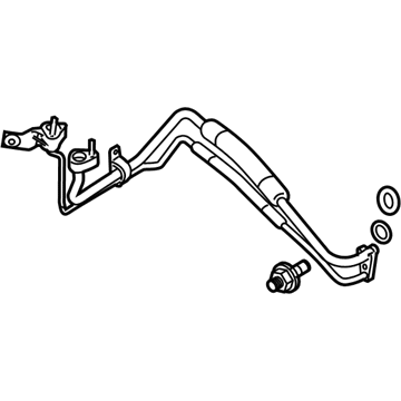 Ford Taurus X A/C Hose - 8A4Z-19835-D