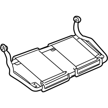 Ford F5TZ7863161A Frame & Spring Rear Seat Cushion