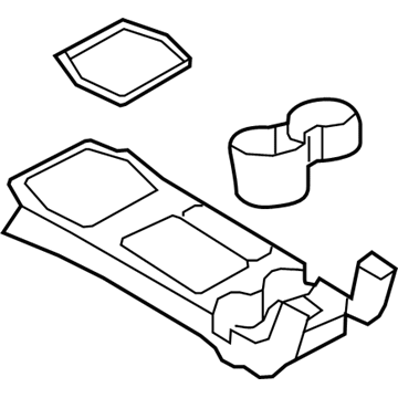 Ford 8E6Z-78045A76-AC Panel Assembly - Console