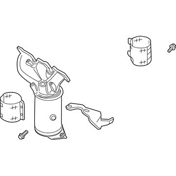 Ford FB5Z-5G232-A Exhaust Manifold And Catalyst Assembly