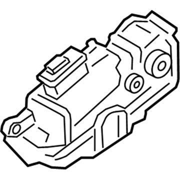 Ford FA1Z-7443150-B Tailgate Latch Assembly