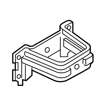 Ford 6C1Z-5775-B Bracket - Rear Spring