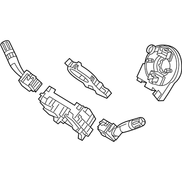 Ford JB5Z-3F791-NA Steering Column Housing Assembly