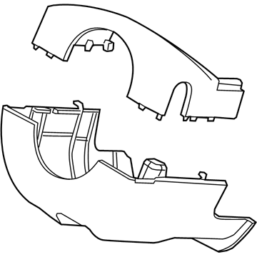 Ford BB5Z-3530-AB Shroud Assembly - Steering Column