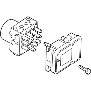 2015 Ford Explorer ABS Control Module - EB5Z-2C405-C