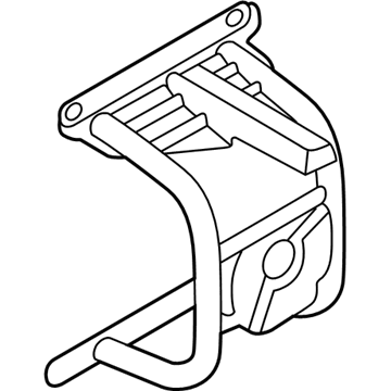 Ford GN1Z-7447076-D BRACKET - SPARE WHEEL CARRIER