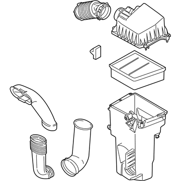 Ford D2BZ-9600-A Cleaner Assembly - Air