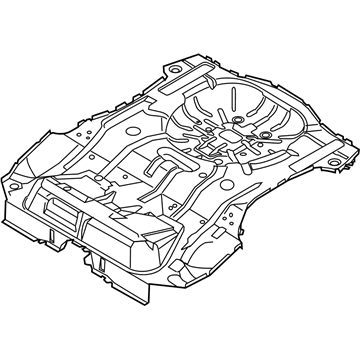 2015 Ford Focus Floor Pan - CV6Z-5811215-A