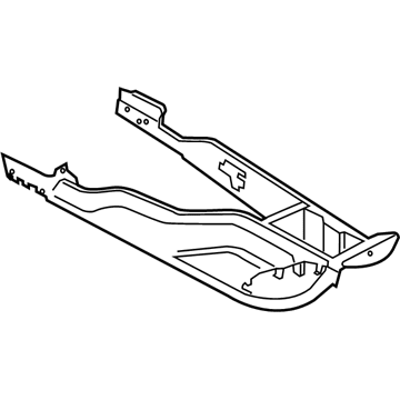 Ford Ranger Center Console Base - KB3Z-21061A16-AA