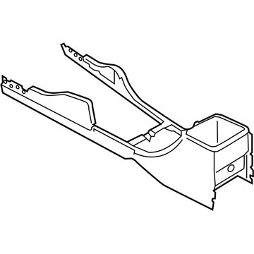 Ford Ranger Center Console Base - KB3Z-21045A36-AA