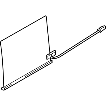 Ford FL3Z-2542052-A Glass - Sliding