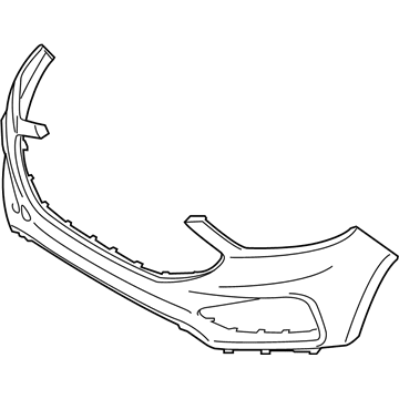 2019 Ford Edge Bumper - KT4Z-17D957-FAPTM