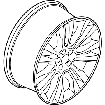 Ford KJ7Z-1007-A Wheel Assembly