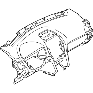 Ford FB5Z-7804320-DA Panel - Instrument